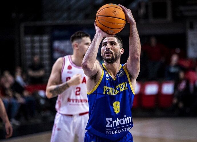 D.Moraitis kelsis į PAO (FIBA Europe nuotr.)