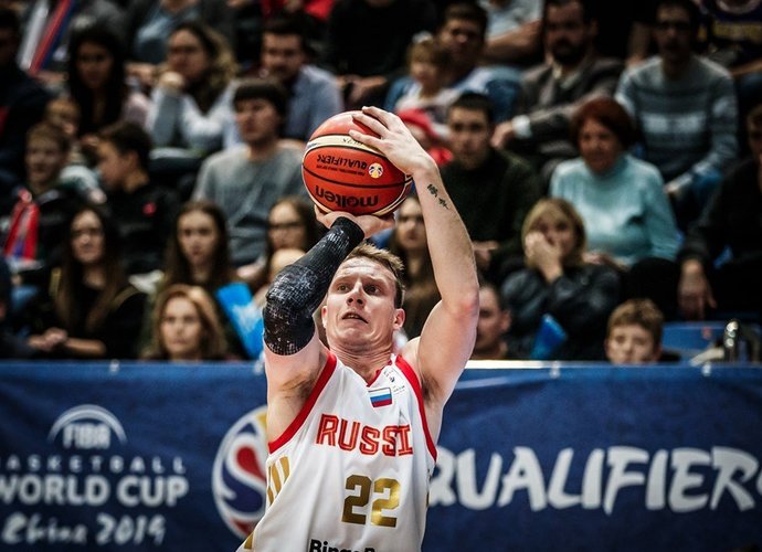 D.Kulaginas galėjo surinkti ir trigubą dublį (FIBA nuotr.)