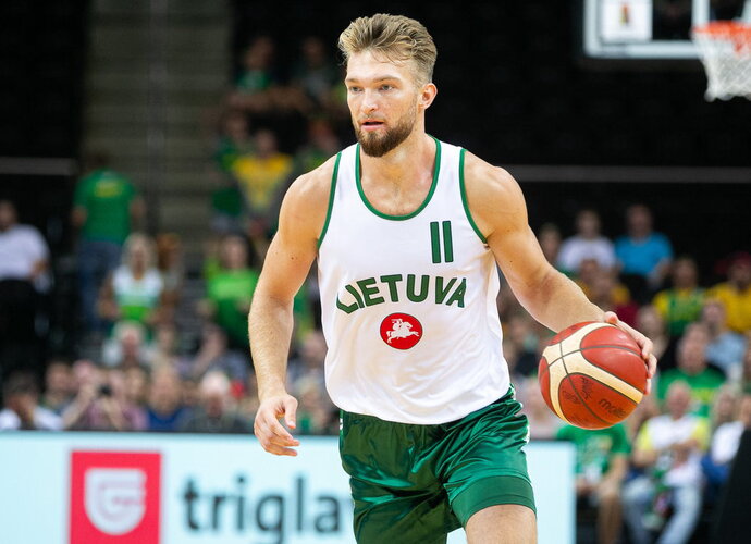 D.Sabonis dominavo prieš rusus (BNS nuotr.)