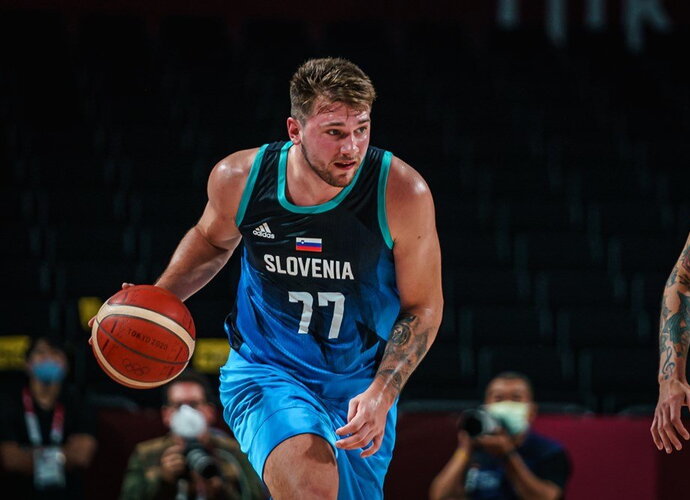 L.Dončičius olimpiadoje debiutavo su fejerverkais (FIBA nuotr.)