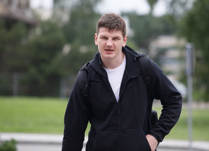 A.Gudaitis vis dar yra Milano ekipos narys (BNS nuotr.)