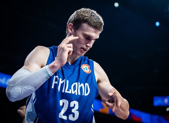 L.Markkanenas buvo nesustabdomas (FIBA nuotr.)