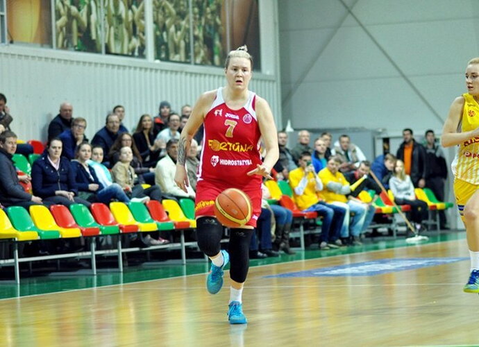 M.Solopova mažajame finale žibėjo geru žaidimu (L.Šilkaičio nuotr.)
