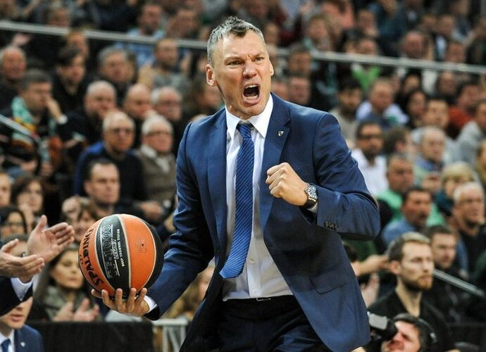 Š.Jasikevičius tikisi, kad jo auklėtiniai žais grubiai (Fotodiena.lt)