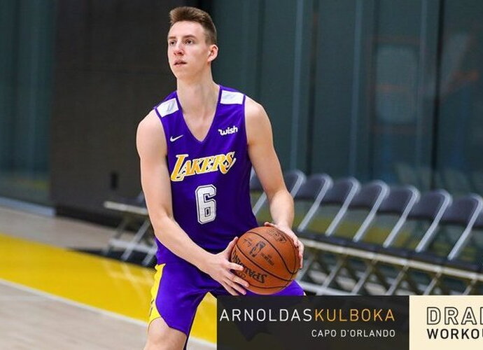 A.Kulboka liejo prakaitą Los Andžele