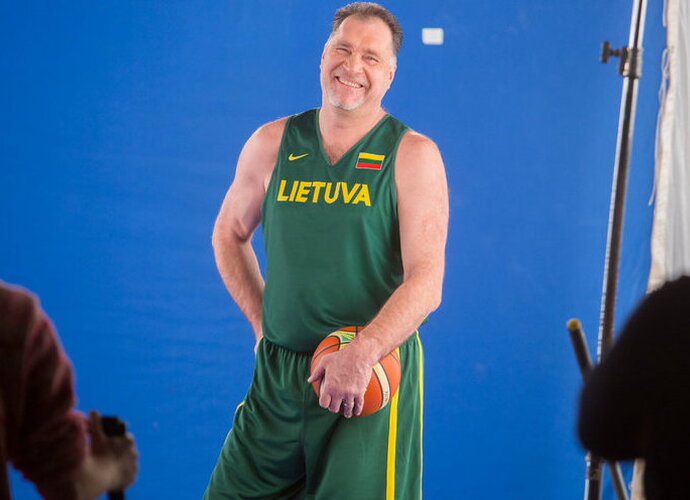 A.Sabonis prisiminė senus įgūdžius (Musukrepsinis.lt nuotr.)