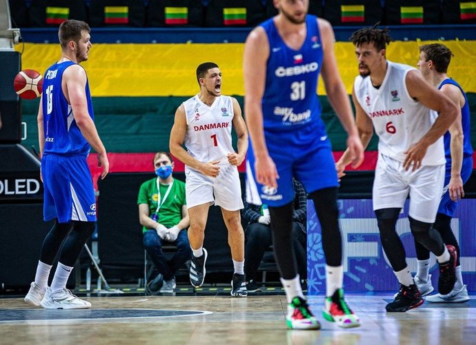 G.Lundbergas vedė danus į pergalę (FIBA Europe nuotr.)