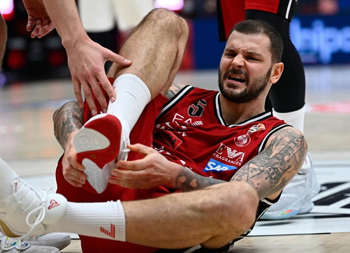 V.Micovas patyrė traumą