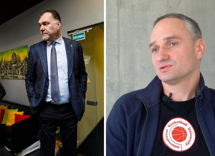 M.Balčiūnas teigiamai vertina A.Sabonio darbus (BNS nuotr.)