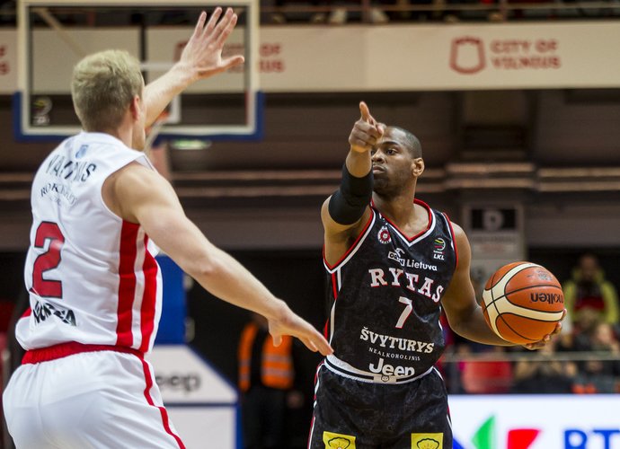 T.Holloway'us buvo vienas iš pergalės kalvių (BNS nuotr.)