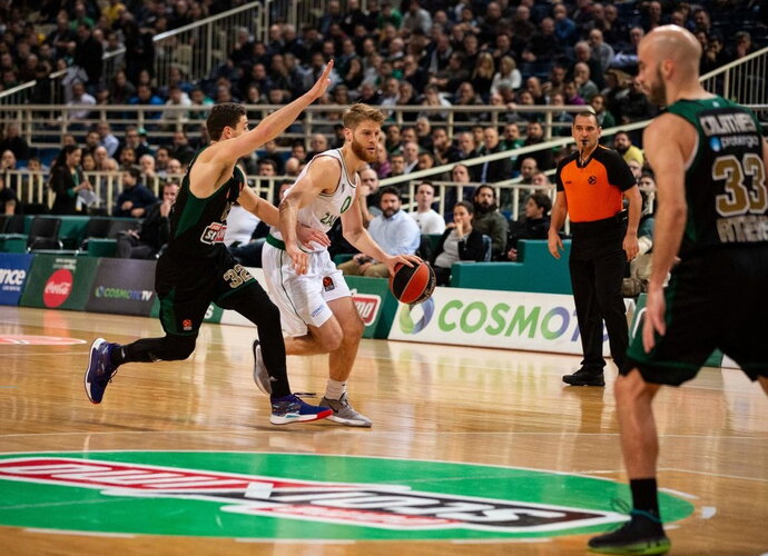 „Žalgiris“ dvigubos savaitės metu pasiekė vieną pergalę (www.zalgiris.lt nuotr.)