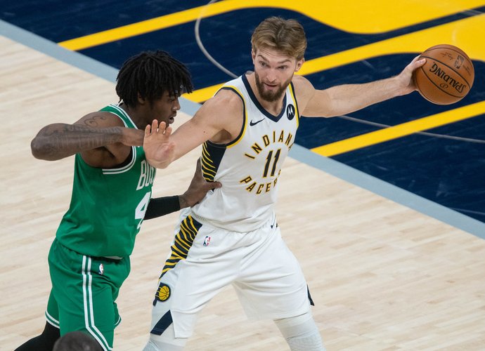 D.Sabonis vėl buvo itin universalus (Scanpix nuotr.)