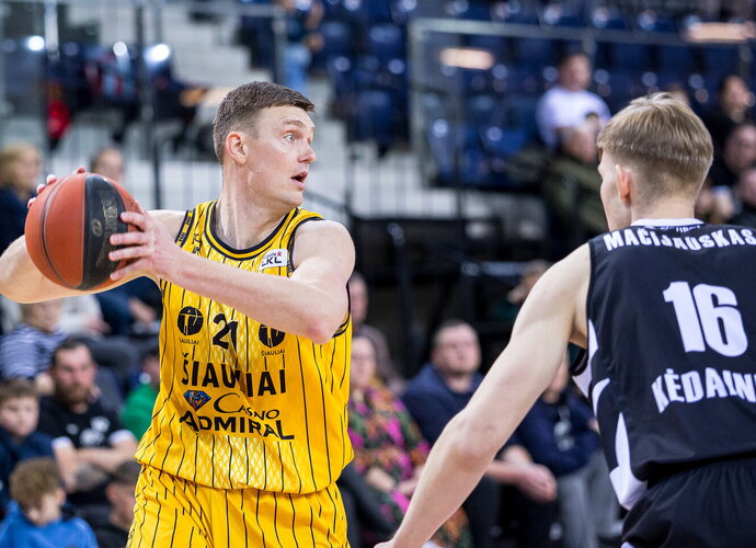 G.Staniulis karjeroje padėjo tašką (Foto: Rokas Lukoševičius)