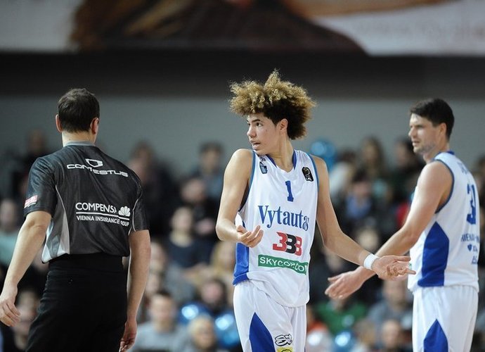 LaMelo Ballas patyrė traumą (Josvydas Elinskas, Fotodiena.lt)