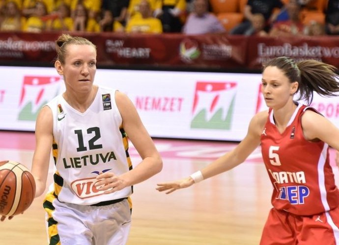 V.Kuktienė pataikė keturis tritaškius (FIBA Europe nuotr.)