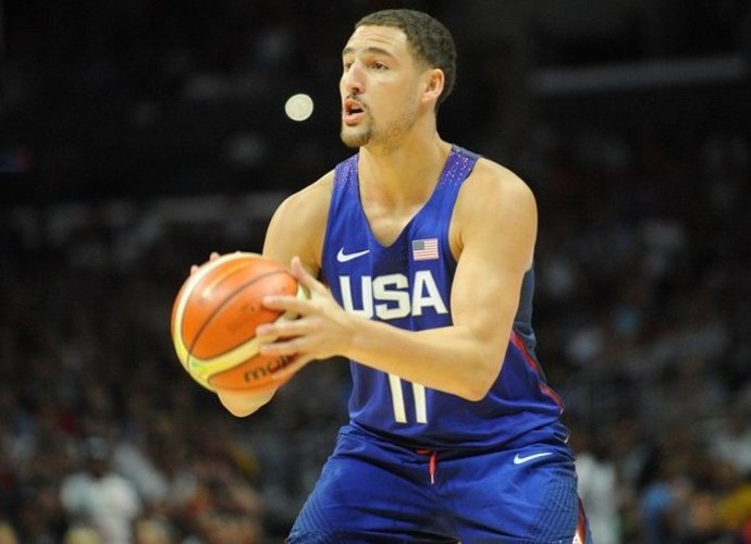 K.Thompsonas olimpiadoje atrodo labai prastai (Scanpix nuotr.)