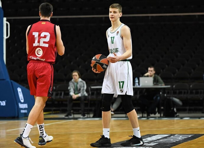 M.Rubštavičius vedė žalgiriečius į pergalę (Nuotr. „Žalgiris“)