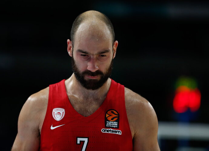 V.Spanoulis mačą praleis (Scanpix nuotr.)