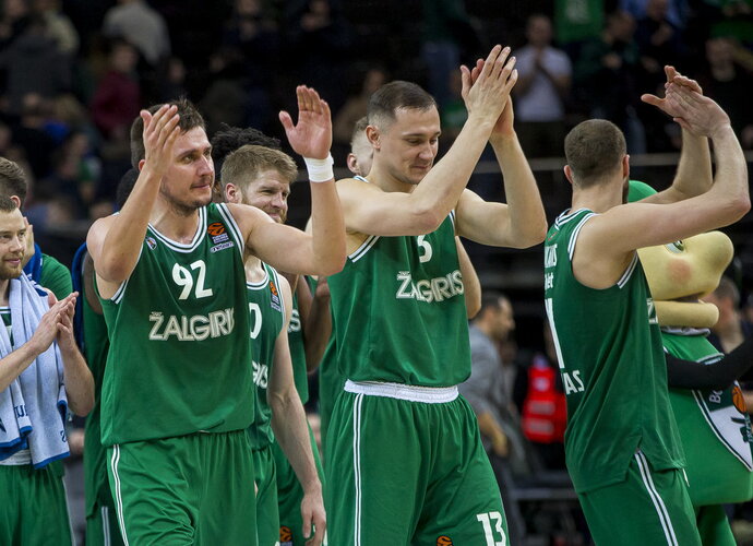 „Žalgiris“ nežino, ar dar tęs sezoną (BNS nuotr.)