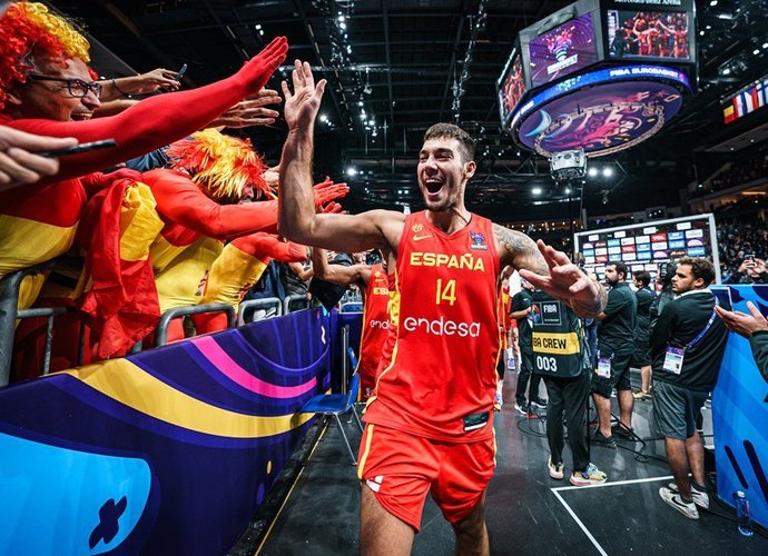 Ispanai šiuos metus prisimins ilgai (FIBA nuotr.)