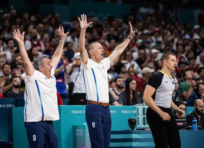 V.Collet tikėjo savo komanda (FIBA nuotr.)