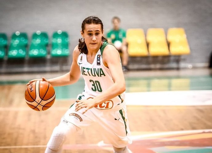 A.Zdanevičiūtė paskutinę sekundę atnešė pratęsimą (FIBA Europe nuotr.)