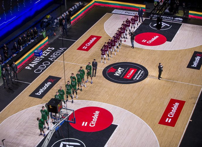 KMT finale susitiko „Žalgiris“ ir „Lietkabelis“ (BNS nuotr.)
