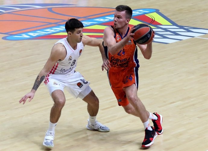 M.Hermannssonas šventė pergalę (Euroleague.net)