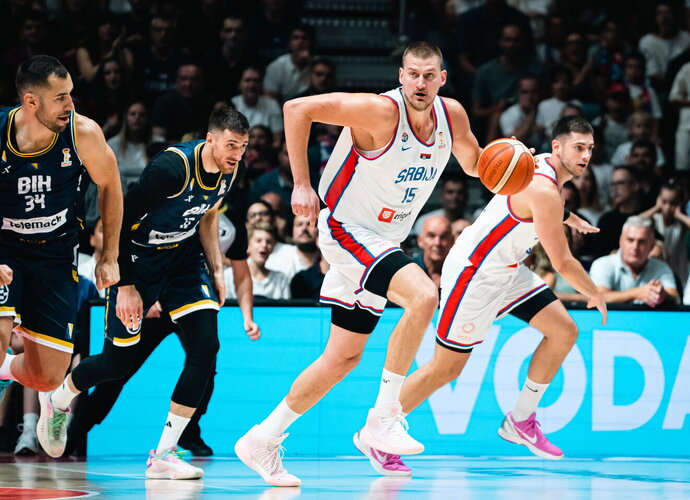 N.Jokičius surinko trigubą dublį (FIBA nuotr.)