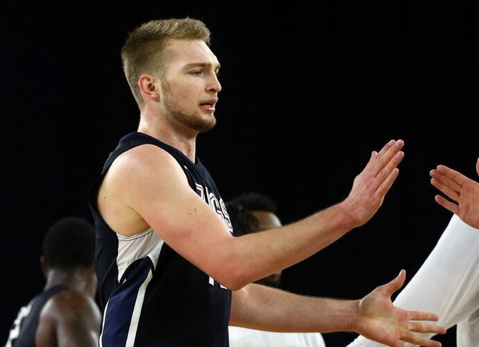 D.Sabonis vėl pasirodė puikiai (Scanpix nuotr.)