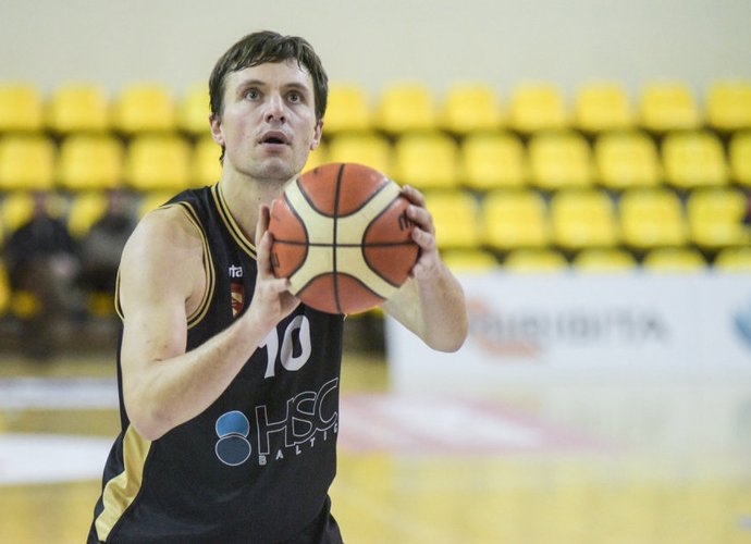 M.Ruikis su komanda džiaugėsi pergale (NKL nuotr.)