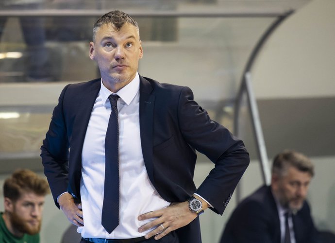 Š.Jasikevičius vėl labiau dairėsi į savo kiemą (BNS nuotr.)