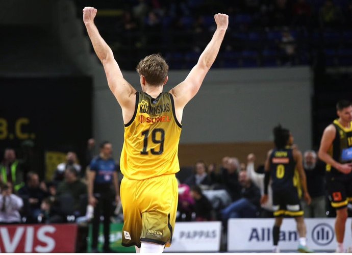 M.Kuzminskas pelnė 8 taškus