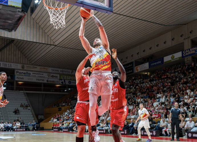M.Gebenas pelnė 13 taškų (FIBA nuotr.)