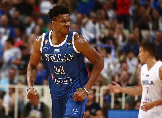 G.Antetokounmpo sieks dominuoti Pasaulio taurėje