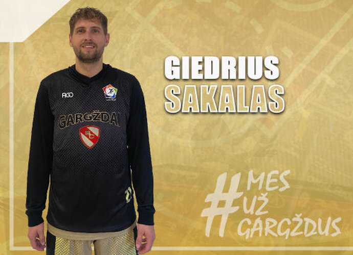 G.Sakalas žais Gargžduose