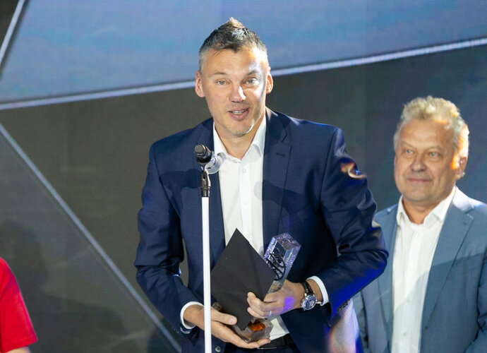 Š.Jasikevičius tapo metų treneriu (BNS nuotr.)