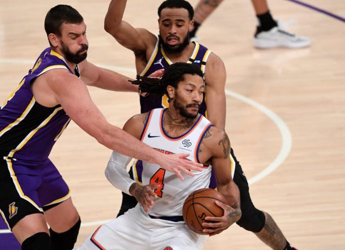 D.Rose'as pelnė 27 taškus (Scanpix nuotr.)