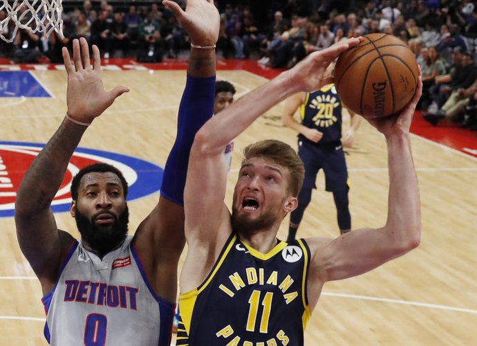 D.Sabonis pasižymėjo dvigubu dubliu (Scanpix nuotr.)