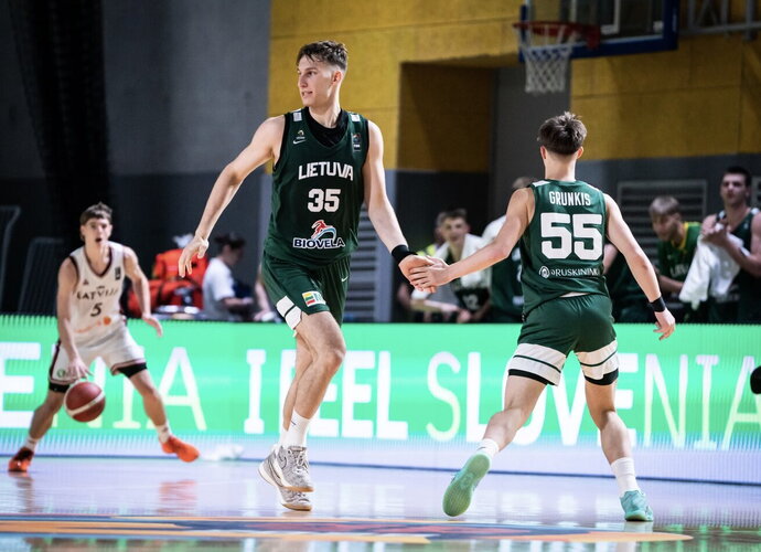 U20 pradeda kovas (FIBA nuotr.)
