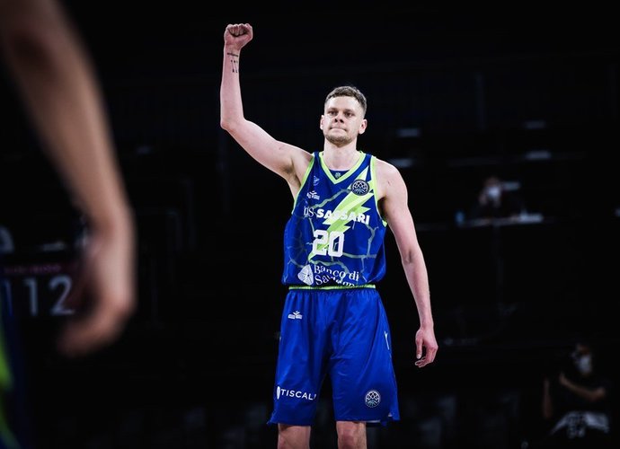 E.Bendžius buvo itin sunkiai sulaikomas (FIBA Europe nuotr.)