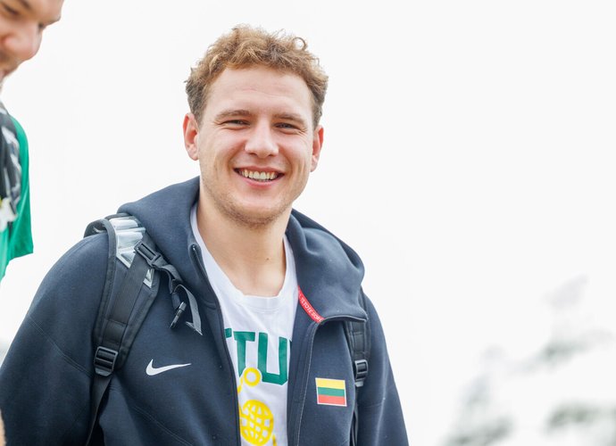 R.Jokubaitis jaunimo rinktinei prognozuoja medalį (BNS nuotr.)
