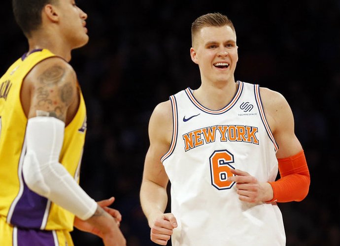 K.Porzingis planuoja atstovauti šaliai (Scanpix nuotr.)