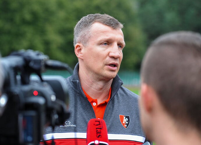 T.Pačėsas negalėjo pasakyti, ar A.Kavaliauskas liks klube ((Žygimantas Gedvila, Fotodiena.lt)