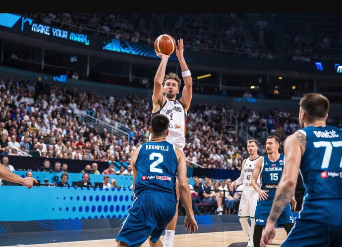 M.Wagneris išvedė vokiečius į pusfinalį (FIBA nuotr.)