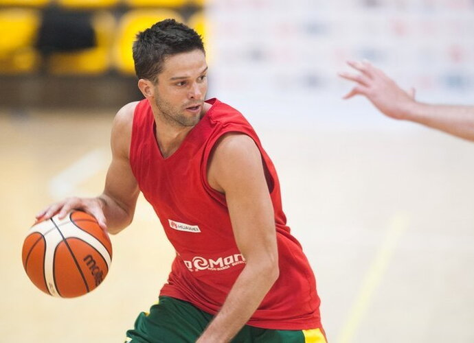 M.Kalnietis šįvakar diriguos rinktinės atakoms (Fotodiena.lt)