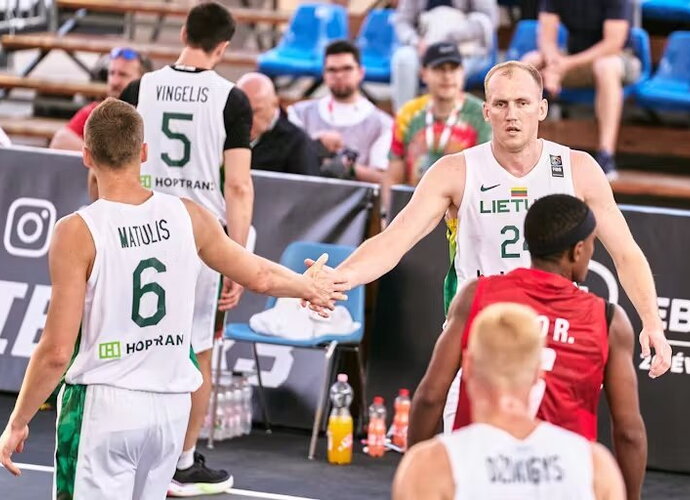 Lietuviai Paryžiuje sieks medalių (FIBA nuotr.)