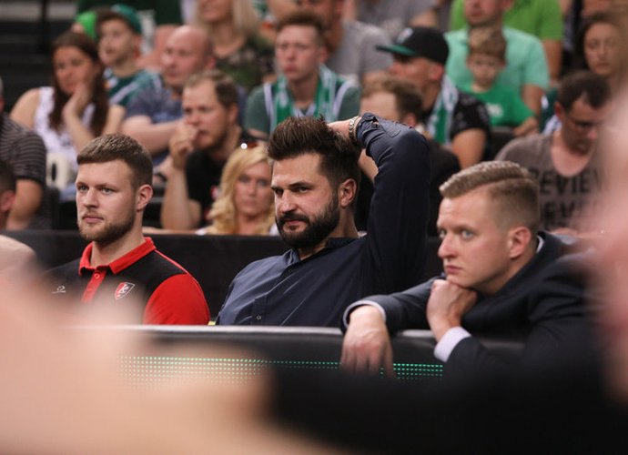 L.Kleiza reziumavo sezono startą (BNS nuotr.)