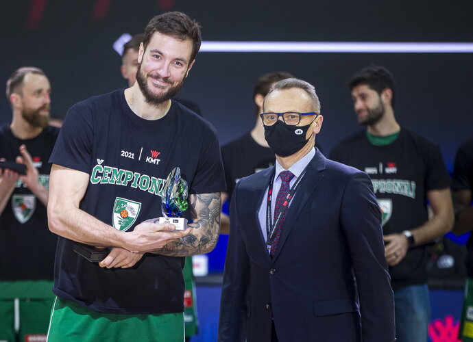 J.Lauvergne'as tapo MVP (BNS nuotr.)