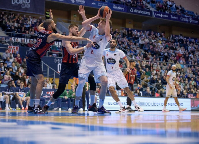 M.Blaževičius pelnė 12 taškų